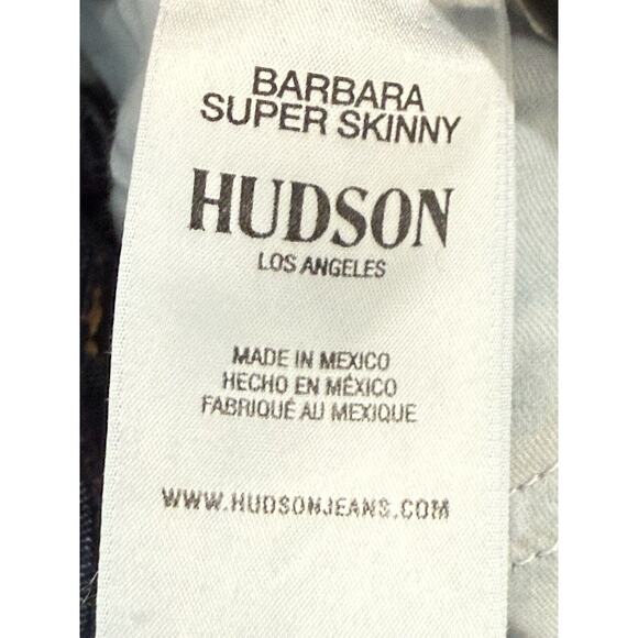Hudson NWT Barbara Super Skinny Ankle Jeans Size 25 Temptations Blue - Picture 4 of 5